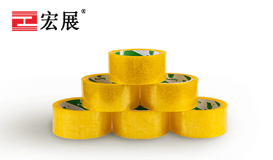黄透封箱胶带