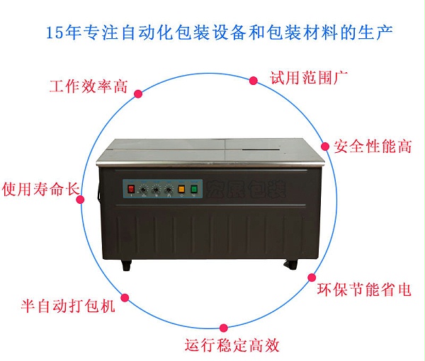 半自动打包机AS-13N优点