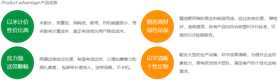 3000米纸箱全自动打包带产品优势
